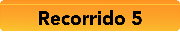 Mapa del Recorrido 5: Ruta de la Fe (Templos y Conventos)