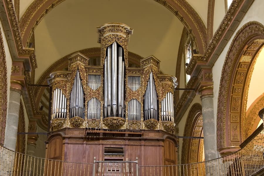 Órgano tubular histórico restaurado en el Instituto de Órganos Históricos de Oaxaca IOHIO